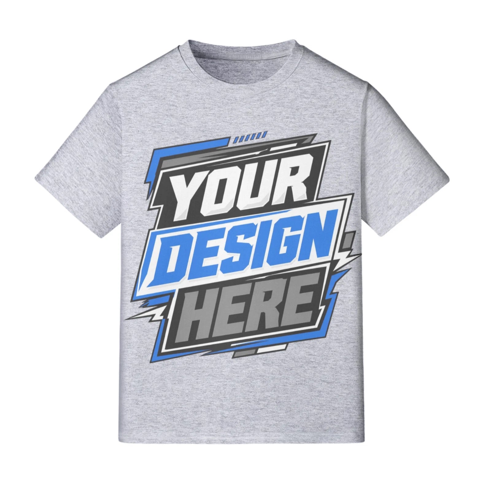 Custom Personalized T-Shirt 210 GSM | Your Design Text Print Premium Slim Fit