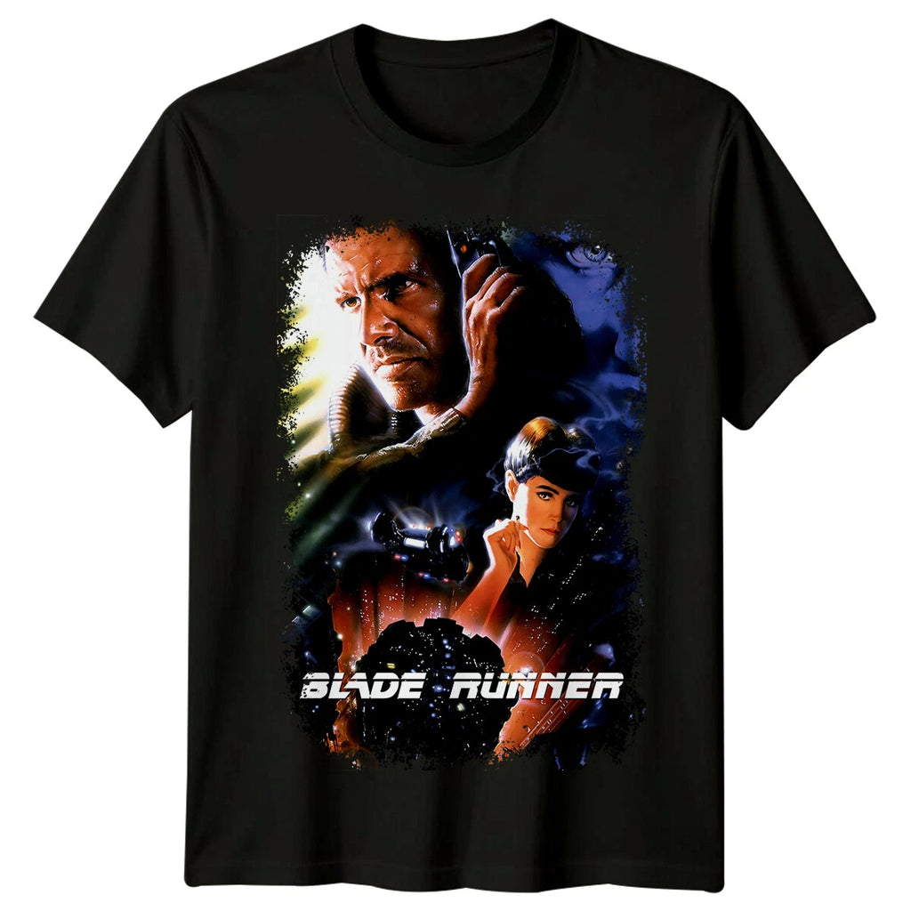 Blade Runner (1982) Movie Poster Inspired T-Shirt Retro Vintage Tee Unisex
