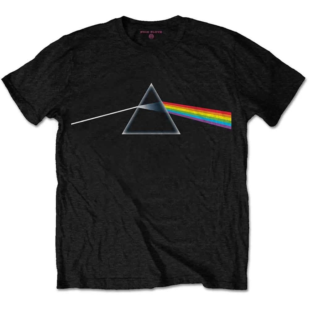 Pink Floyd Dark Side Of The Moon Album Official Tee T-Shirt Mens Unisex