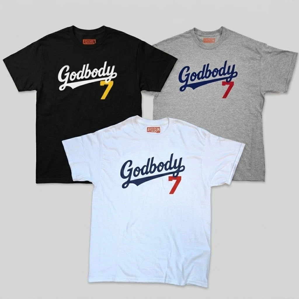 Godbody 7 Seven - Five Percent Nation of Gods and Earths T-shirt - 3 Colors