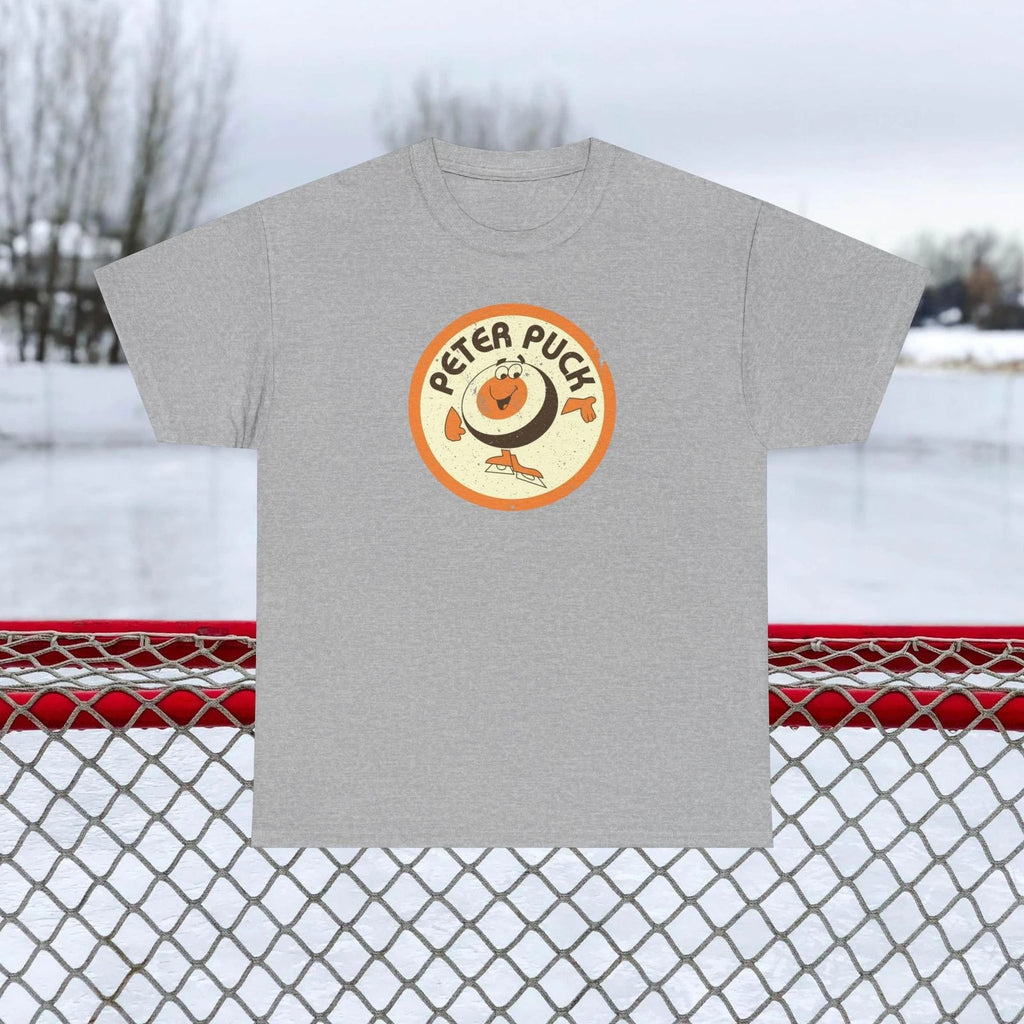 Peter Puck NHL Unisex Heavy Cotton T-Shirt
