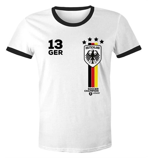 Men's Fan Shirt Football Retro Germany Germany World Cup Fan Jersey