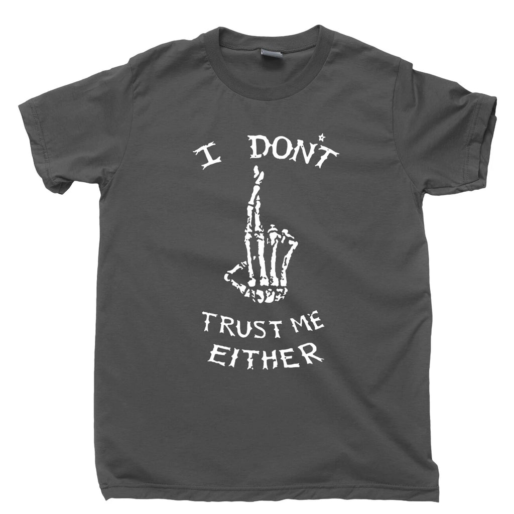 Good Luck T Shirt Skull Ring Necklace Tattoo Sticker Patch Bad Destruction Tee