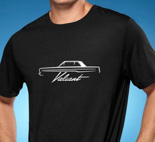 1967-73 Plymouth Valiant Classic Car Tshirt NEW FREE SHIPPING