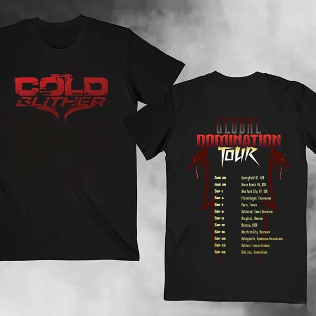 Cold Slither Tour shirt (vers.1)  T-Shirt Short Sleeve All Sizes S to 5 XL T01