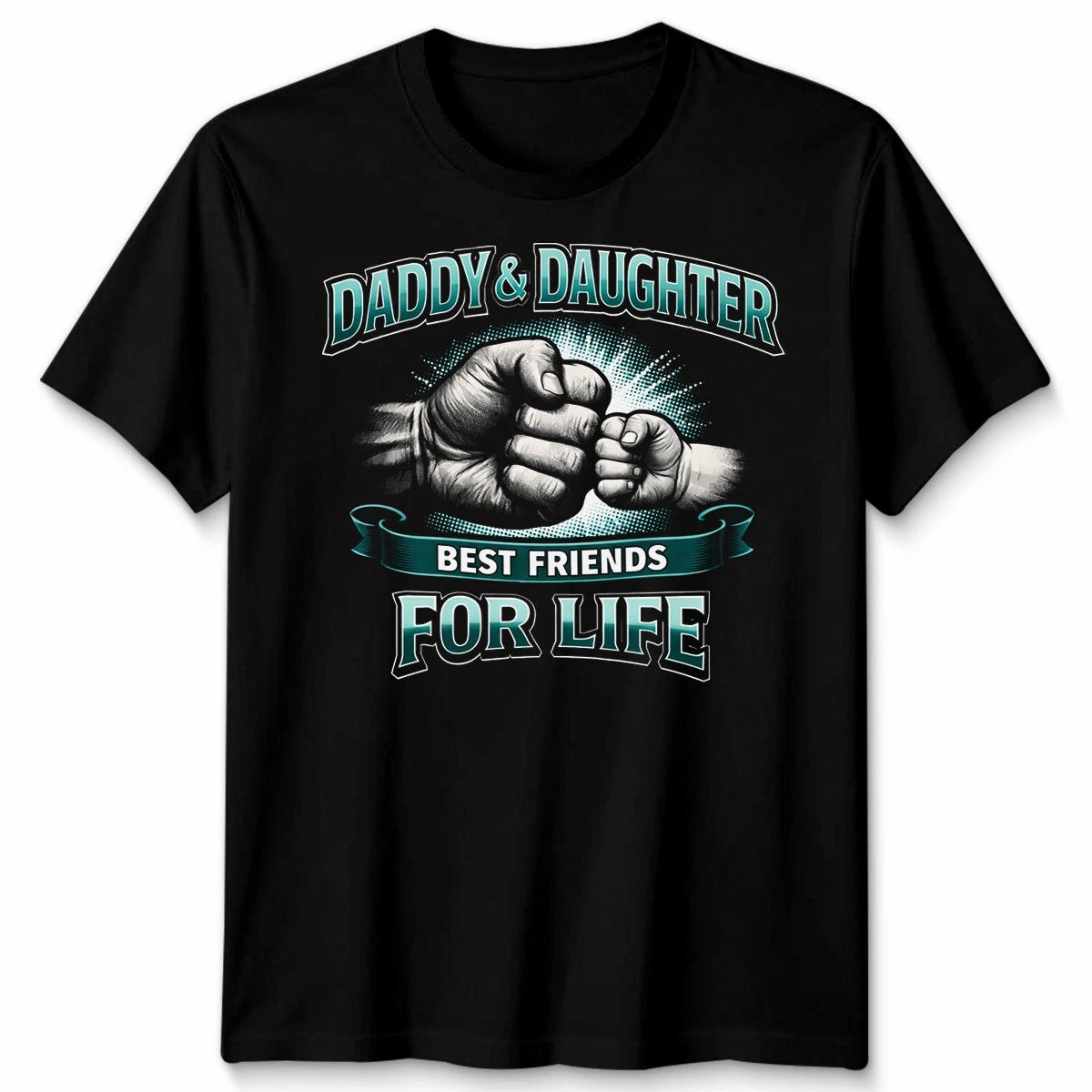 Daddy And Daughter Mens T Shirt Best Friends For Life Dad Fathers Day Tee