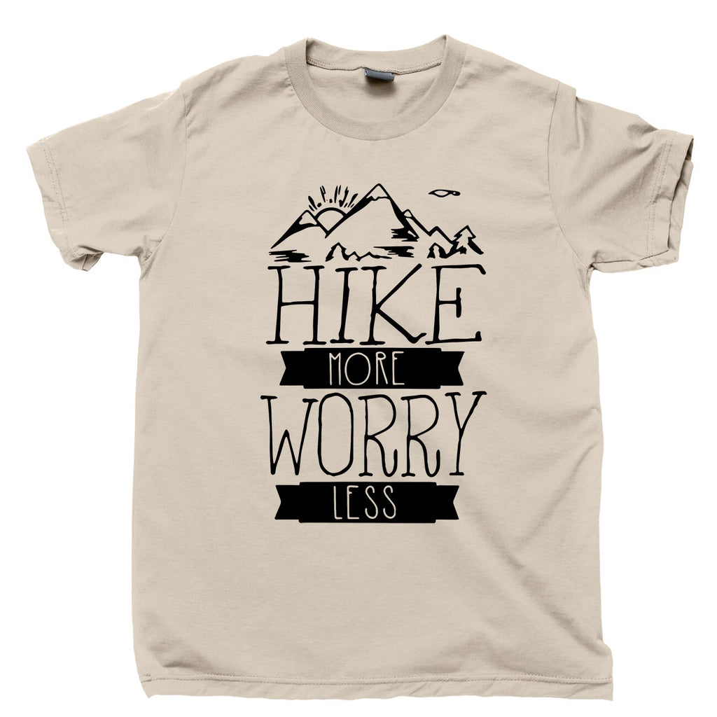 Hiking T Shirt Mountains Grand Canyon Zion Glacier Yosemite National Parks Tee