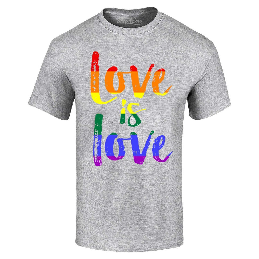 Love is Love T-shirt Gay Pride LGBTQ+ Rainbow Shirt