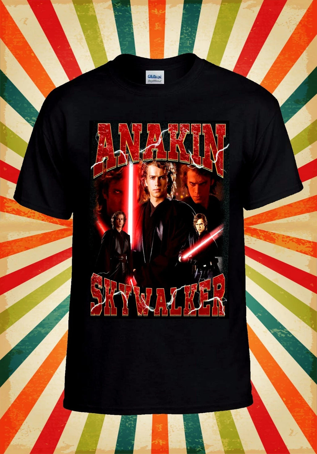 Anakin Skywalker Graphic Cool T shirt Men Women Unisex Baseball T Shirt Top 3192