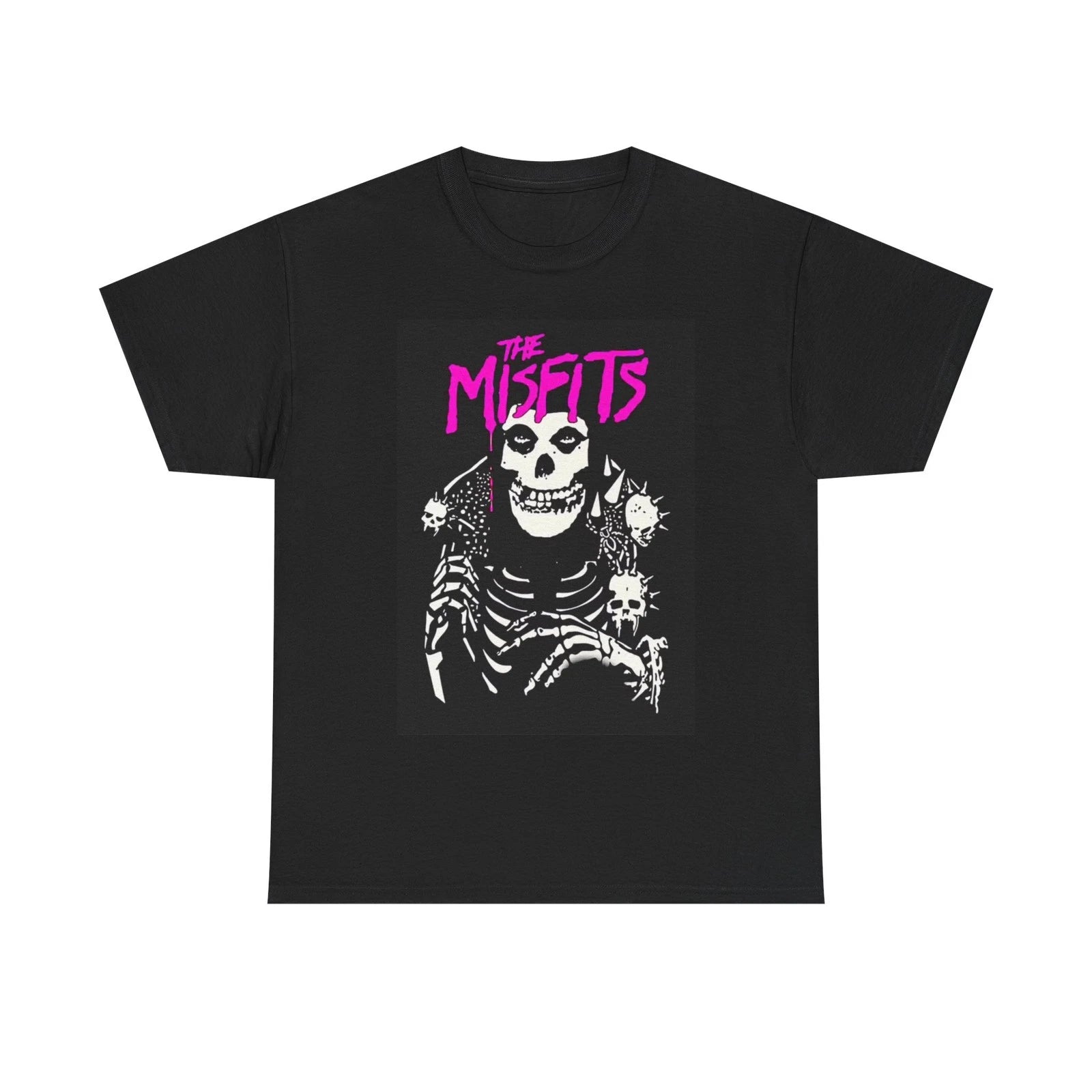 The misfits T-shirt vintage purple graphic retro design Unisex Heavy Cotton Tee