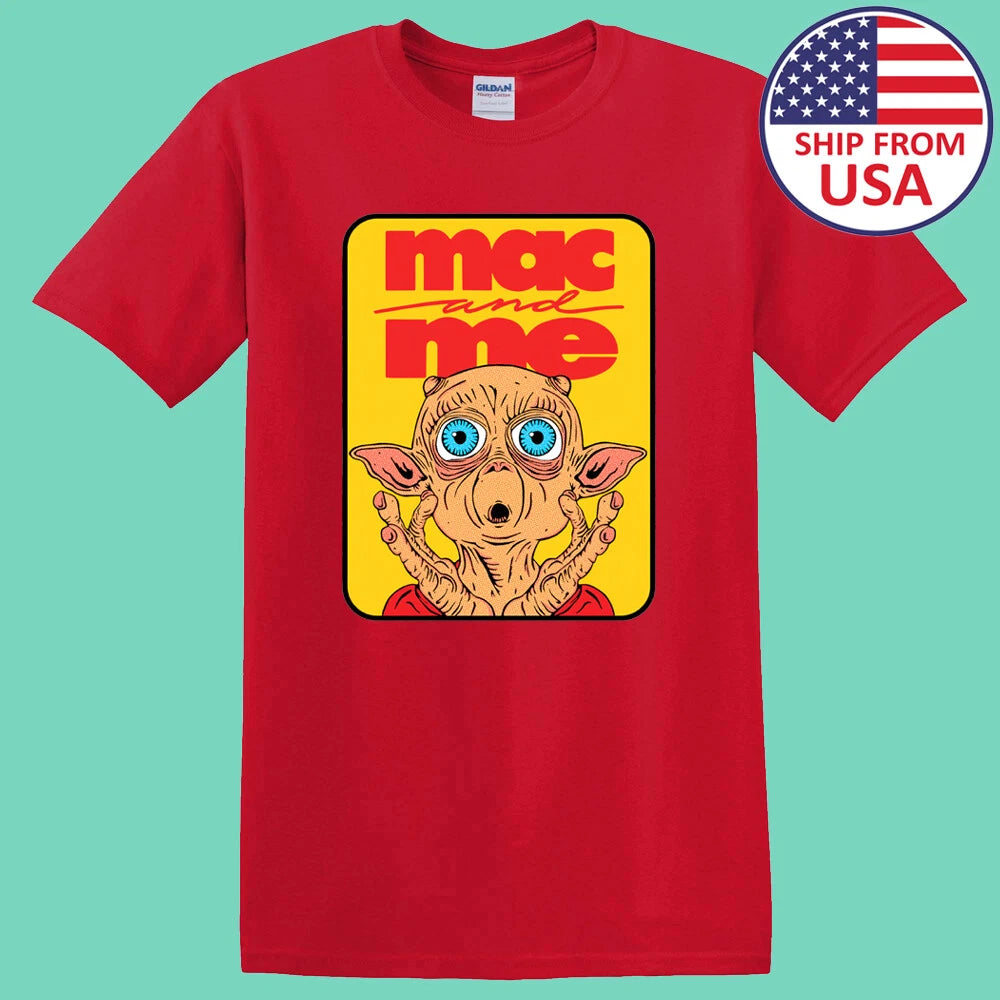Mac And Me Movie Men's Red Size S-5XL