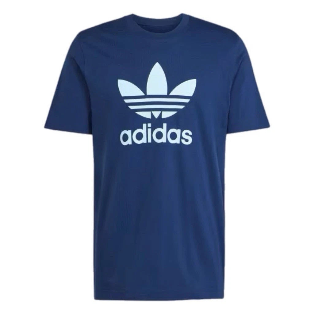Adidas Originals Trefoil T-Shirt – Navy Blue Men’s Logo Tee