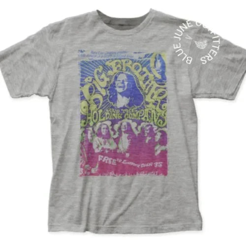 Janis Joplin and Big Brother & The Holding Company | Licensed Band Tee
