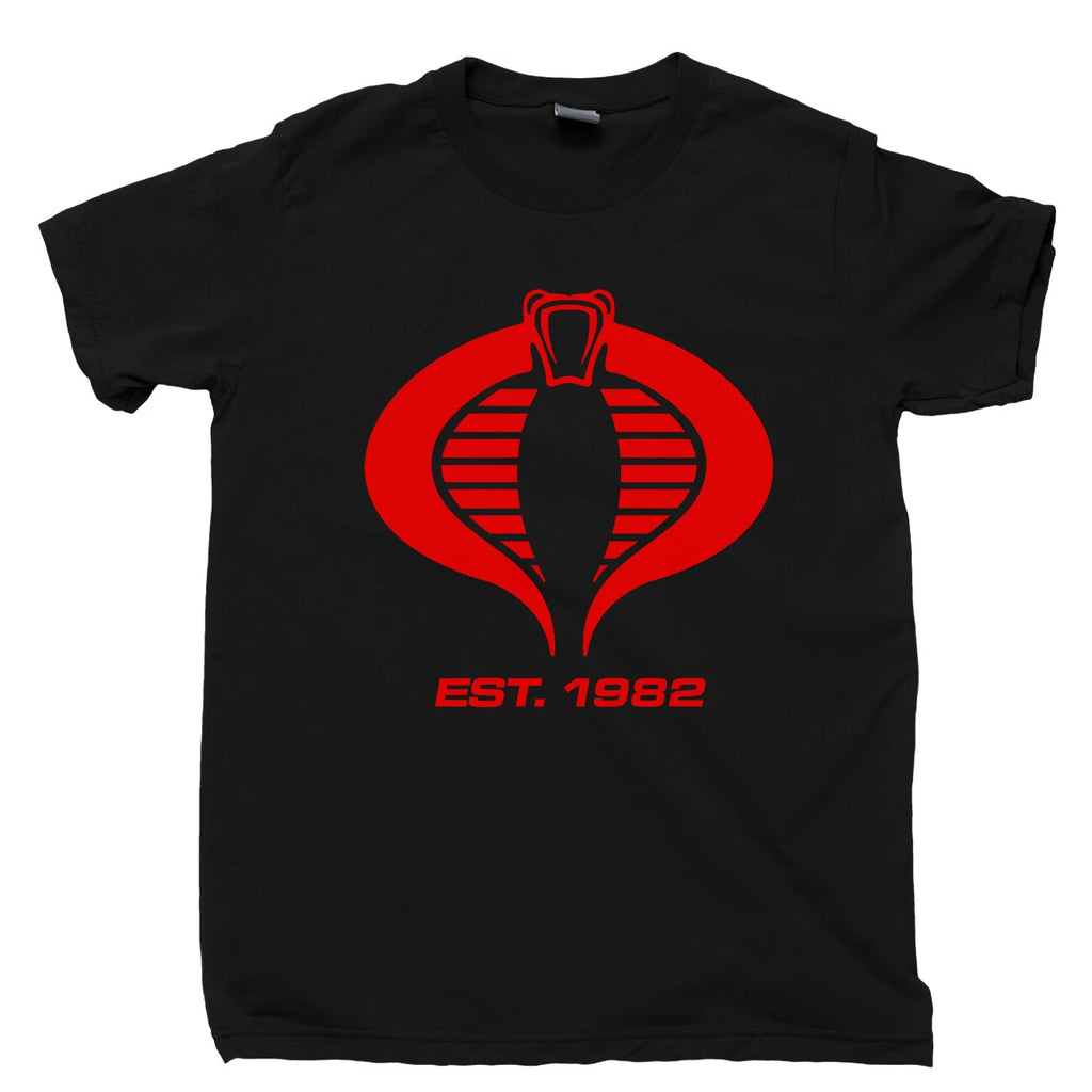 GI Joe T Shirt 1980s Action Figure 3.75 Lot Vehicle Part Cartoon Comic Movie Tee