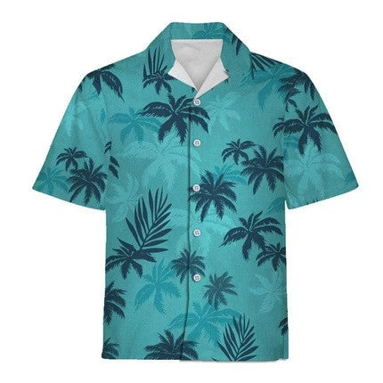 Tommy Vercetti GTA Vice City Hawiian T Shirt Ps2 Cosplay Top