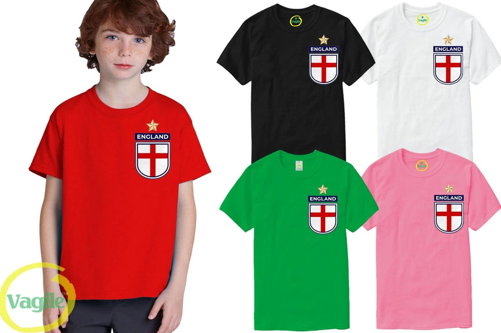 England Football World Cup 2026 T-Shirt - Retro Kids Men Unisex Women - TEE SALE