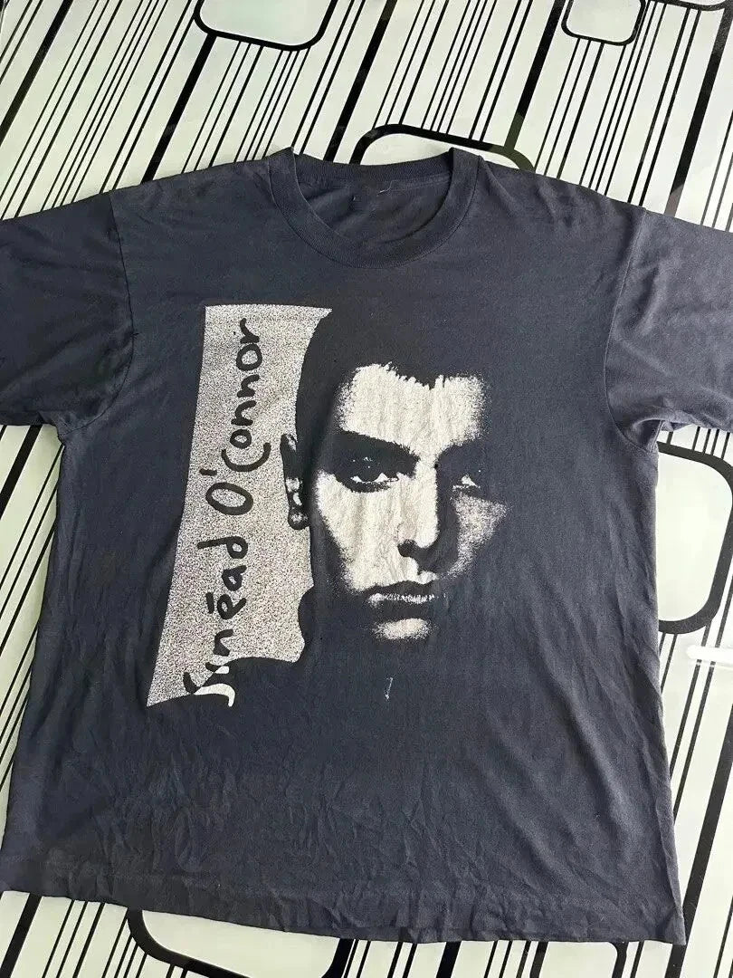 Vintage Sinead O Connor Shirt All Sizes S 5XL Alternative Rock Band Black Tee
