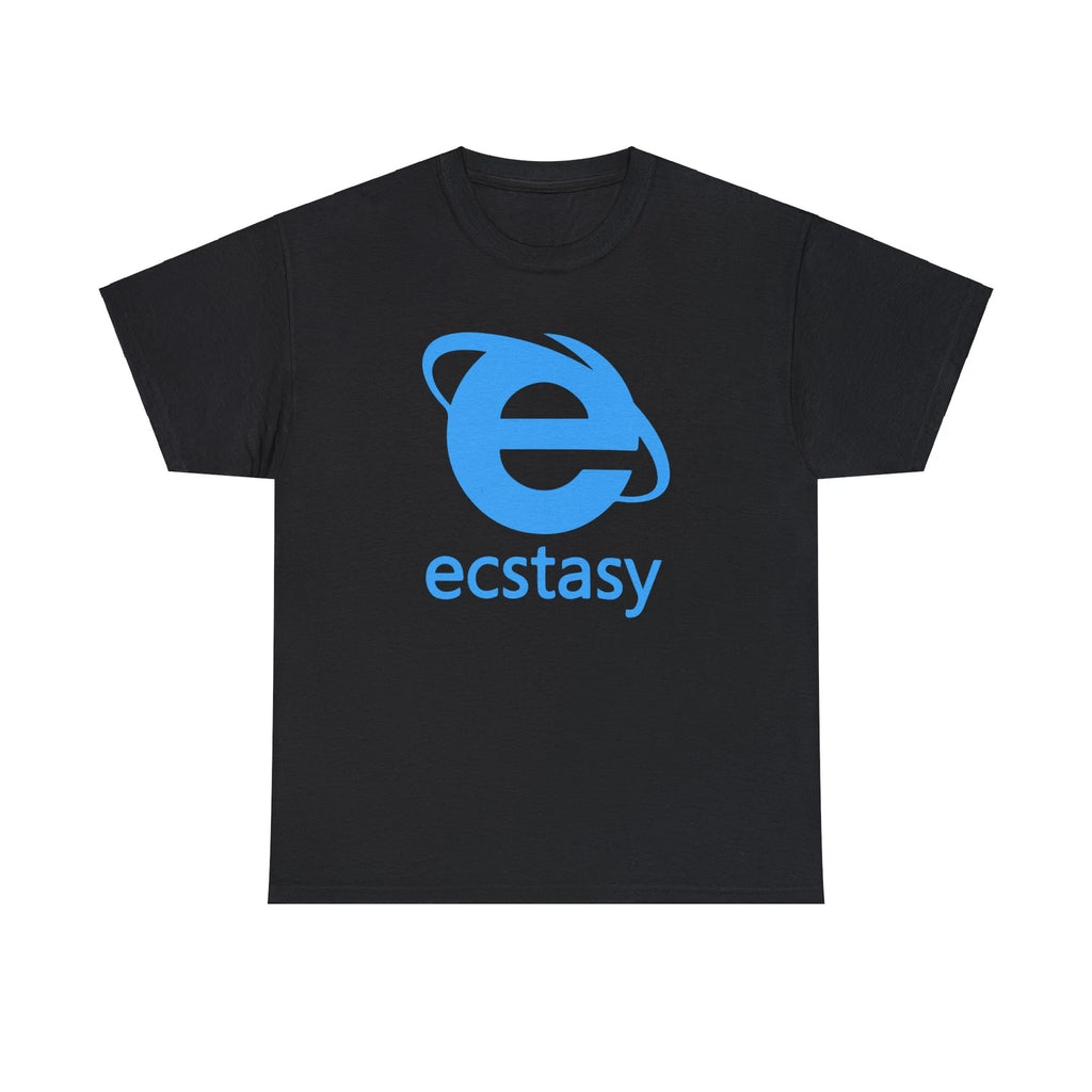 Ecstacy T-Shirts - Black and White