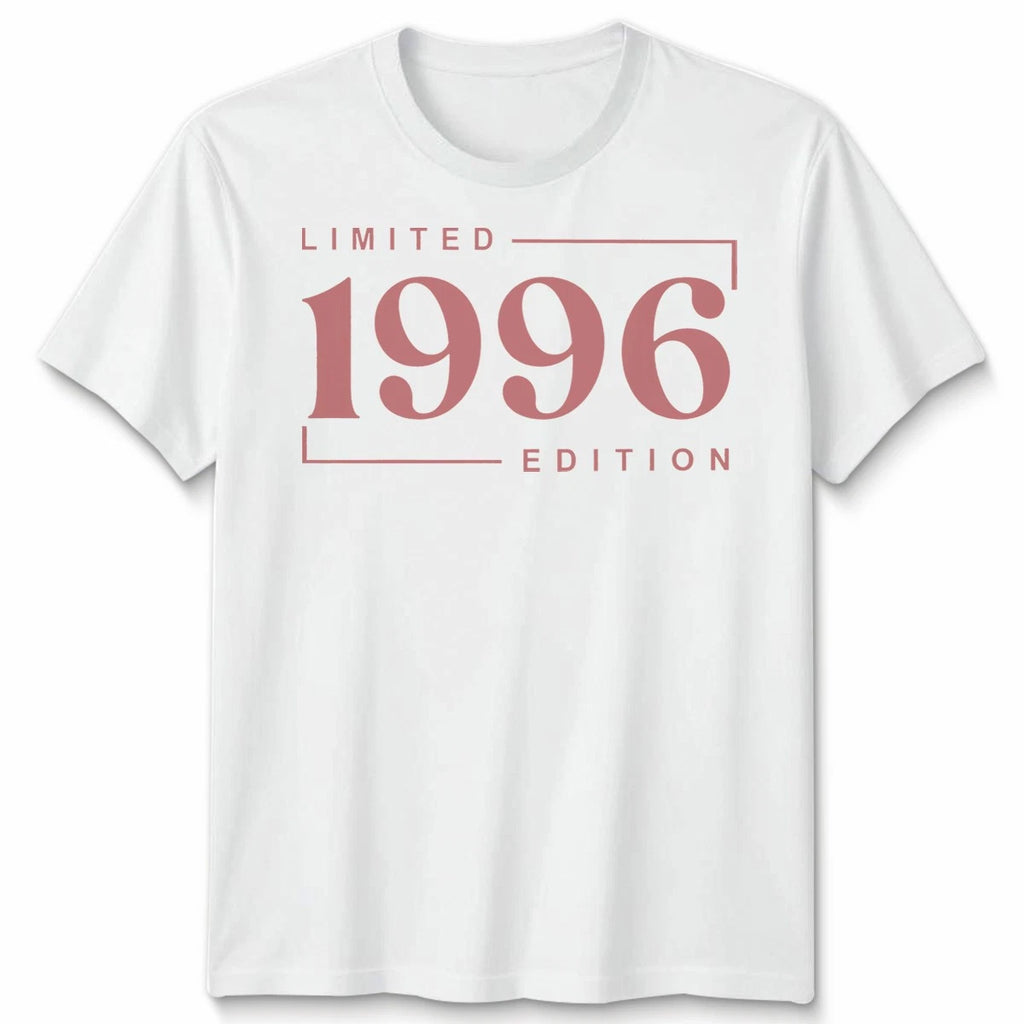 30th Birthday Gift Unisex T Shirt Limited Edition 1996 Present For Him Her