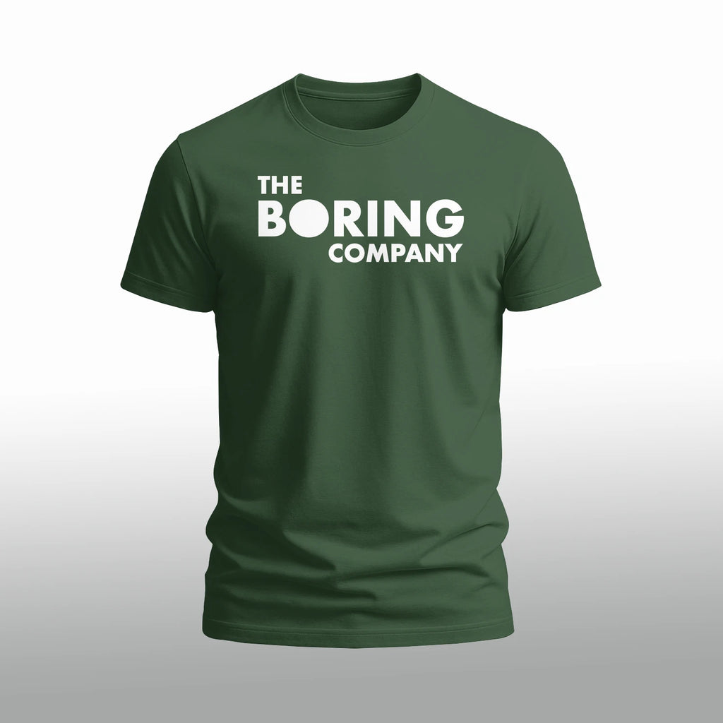 Boring Company logo funny T-Shirt Size S-5XL Made in USA