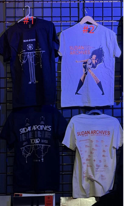Sudan Archives The BPM North America Tour 2026 T-Shirts Reprint