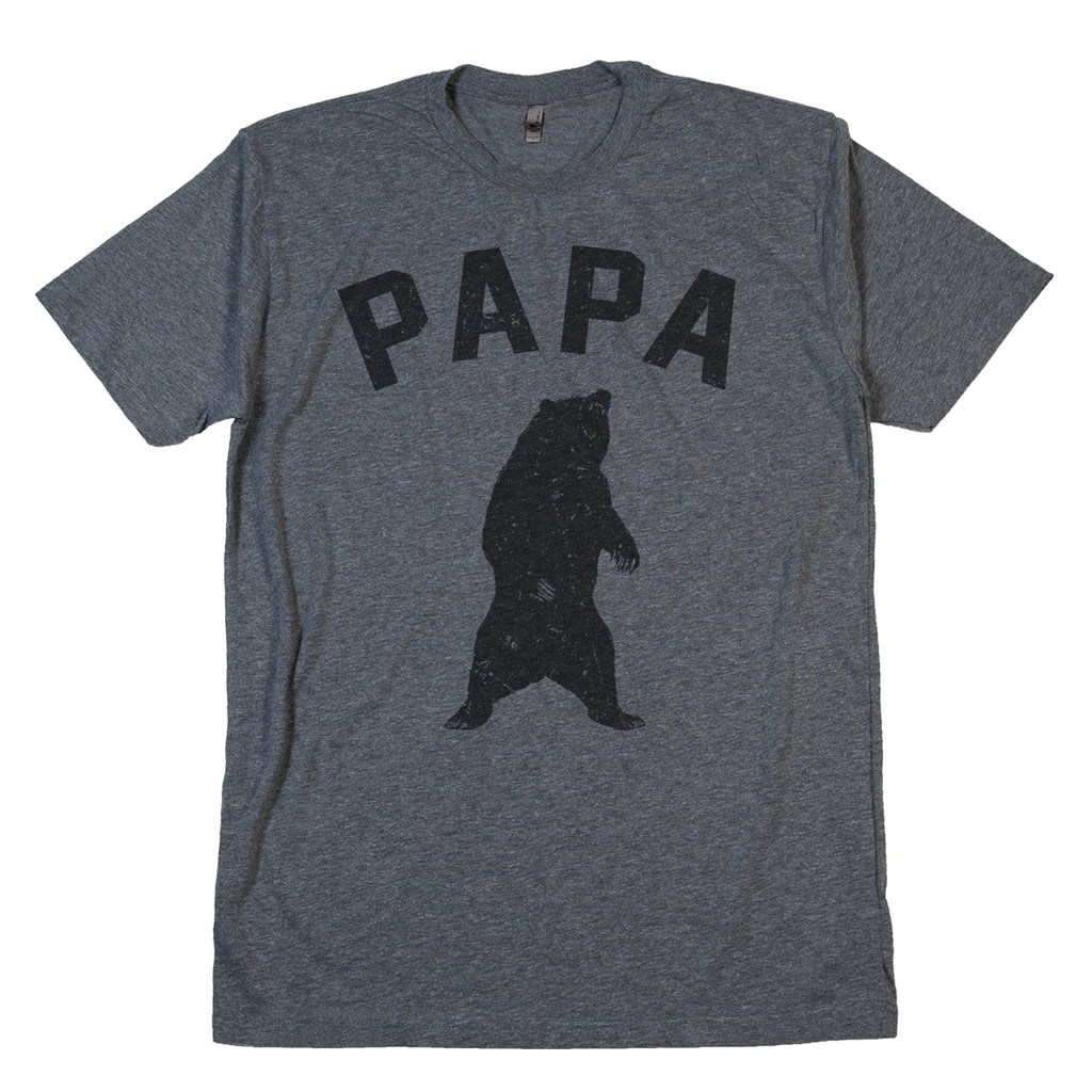 Papa Bear T Shirt Fathers Day Daddy Dad To Be Life Baby Shower Pregnant Gift Tee