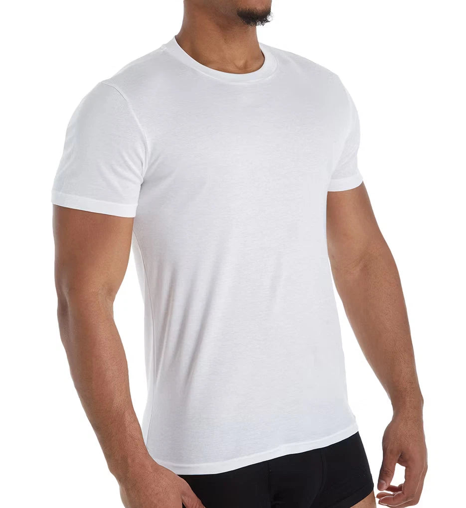 Zimmerli 2221473 Business Class High Crew Neck T-Shirt