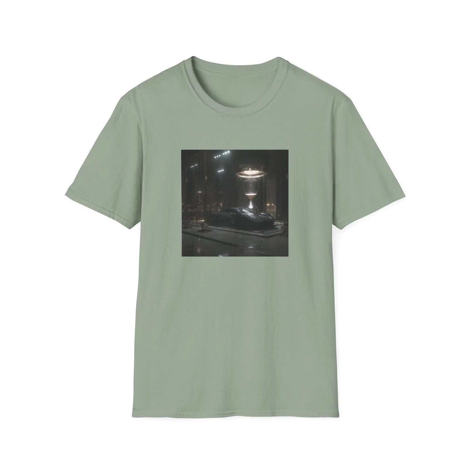 City Night Streetlight T Shirt | Urban Noir Photography Graphic Tee | Unisex