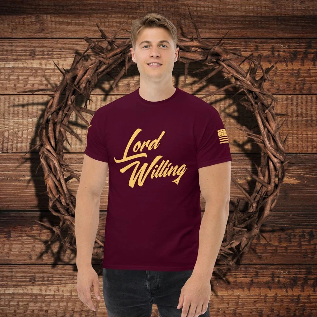 Lord Willing Unisex classic tee