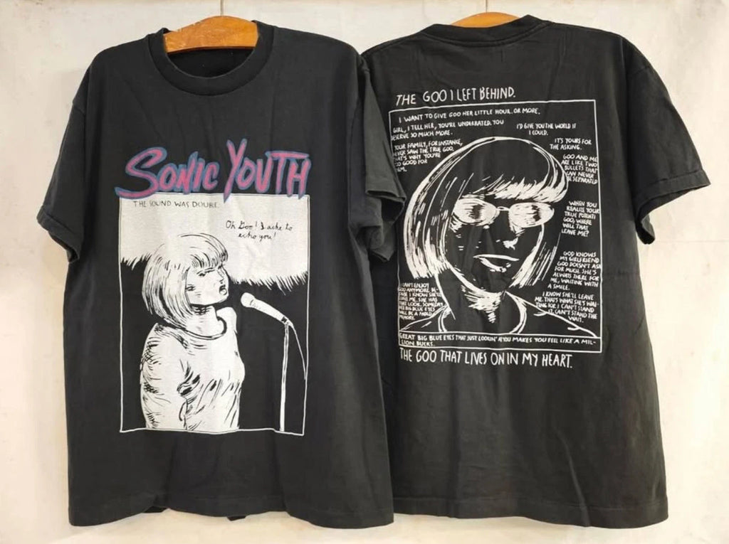Vintage Sonic Youth Concert 90s Band T-Shirt REPRINT