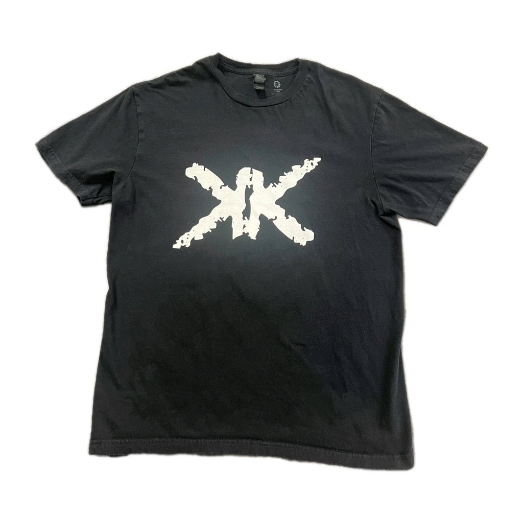 Custom Ink T Shirt Mens Medium Black Cotton Non Stretch Graphic Short Sleeve Tee