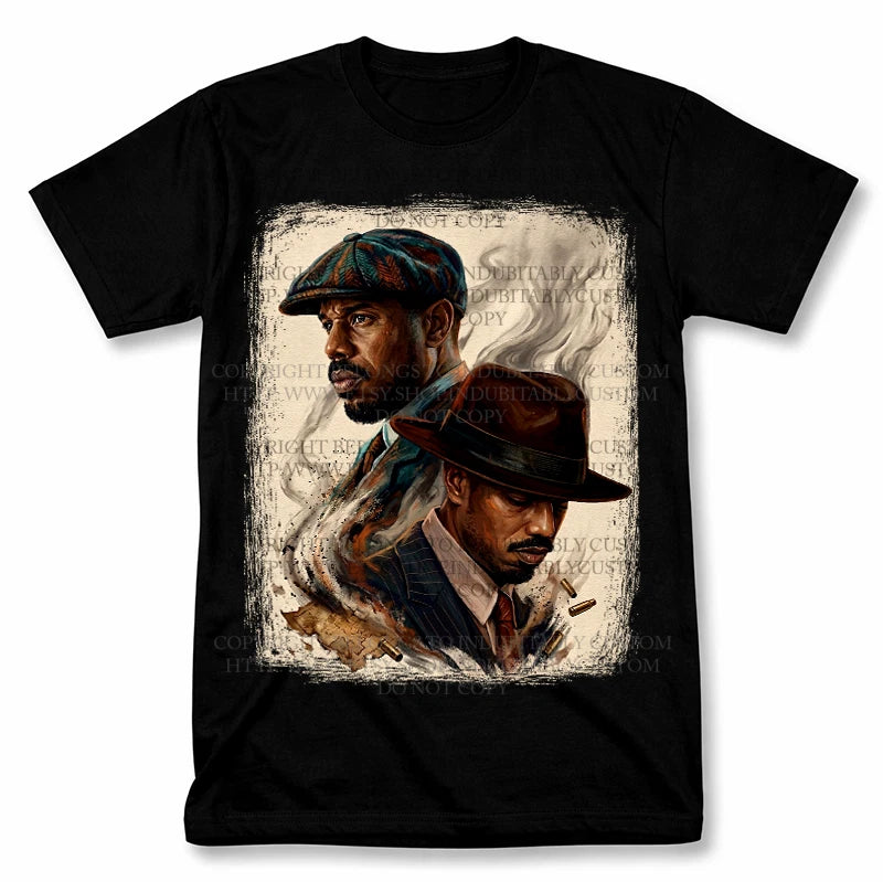 Smoke & Stack Graphic T Shirt Vintage Style Sinners Movie Tee