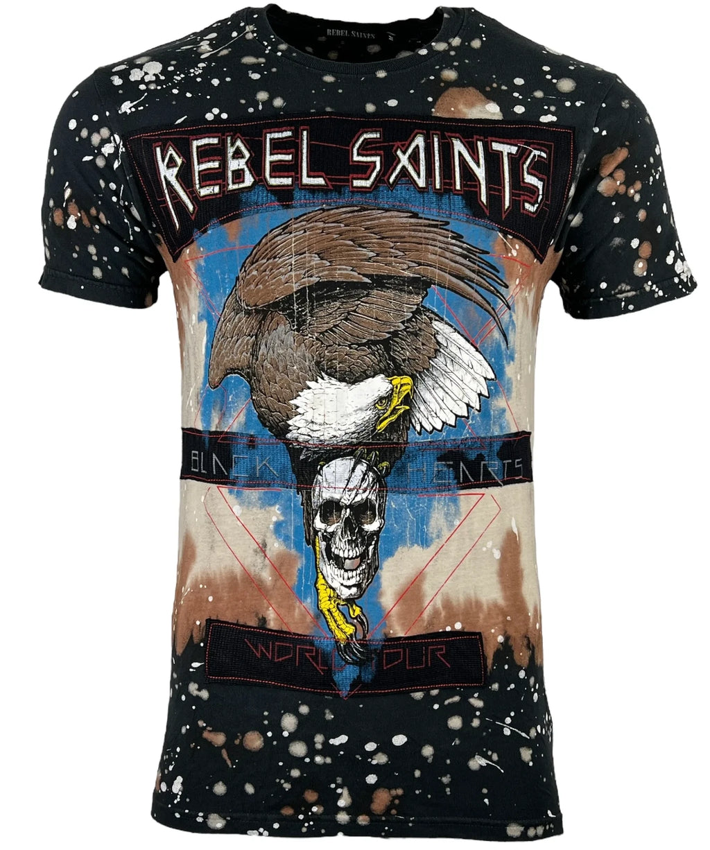 Rebel Saints By Affliction Men's T-shirt EAGLE CLAW Premium Quality S-3XL $88