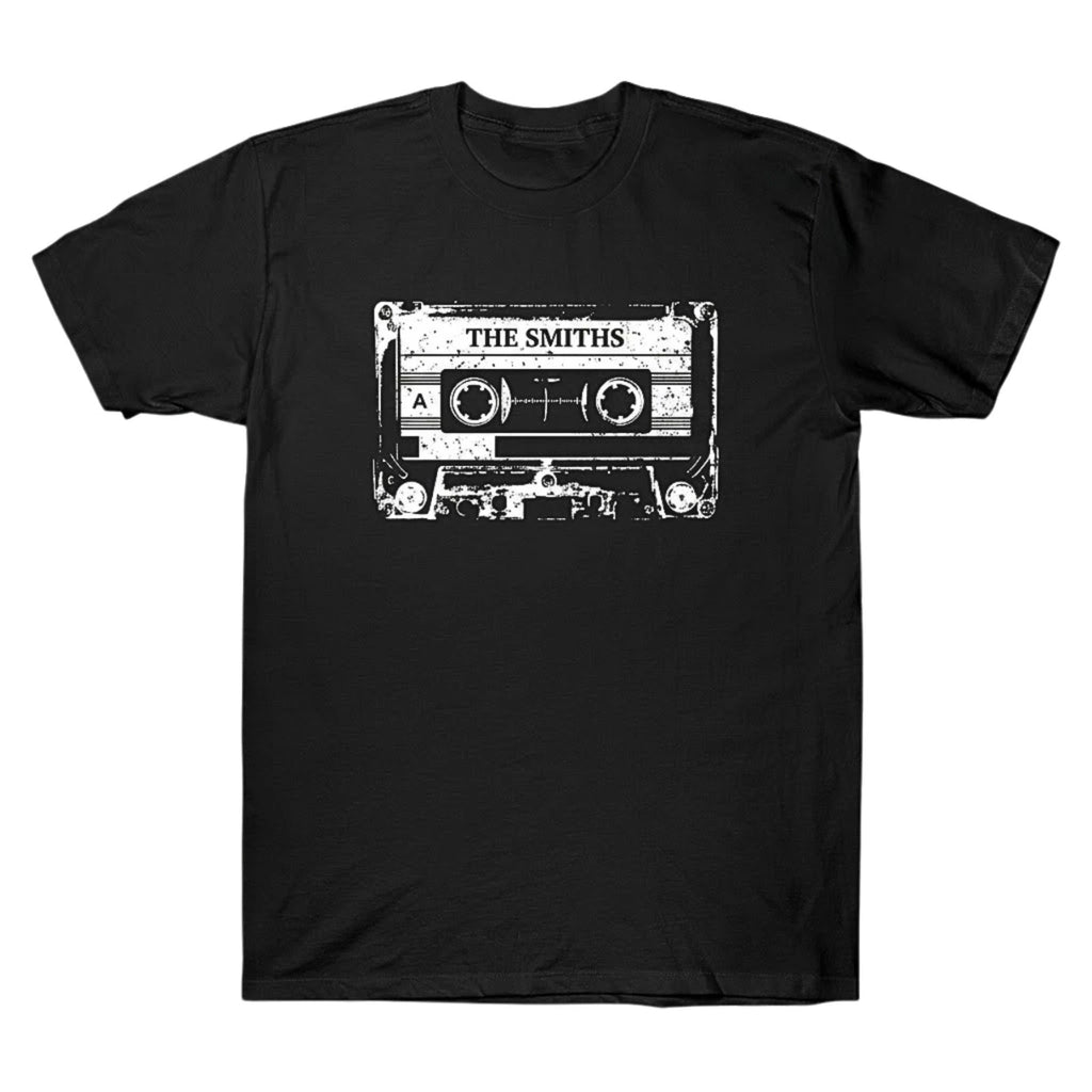 The Smiths Cassette Tape Shirt Indie Rock Music Art Black Tee S-5XL Plus P1163
