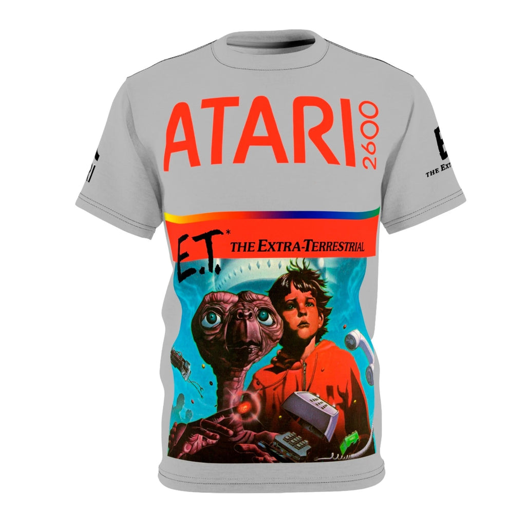 E.T. The Extra-Terrestrial Atari 2600 Retro Vintage Video Game Cover T-Shirt