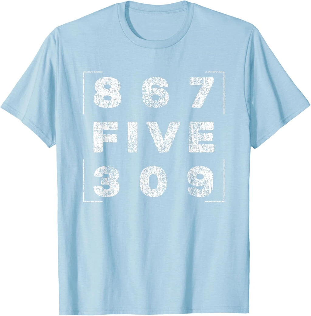 Retro Vintage Eighties Tee 8675309 Nostalgic and Funny 80's T-Shirt