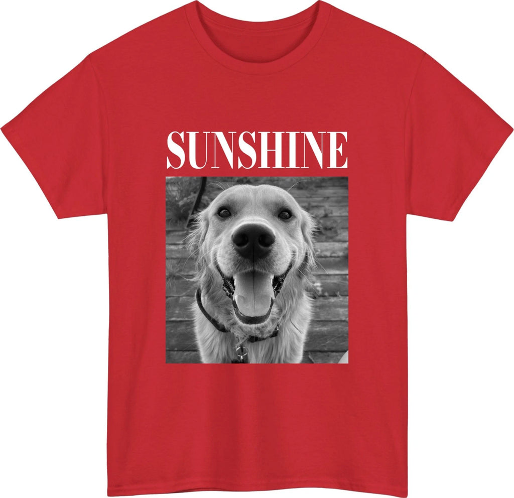 Personalised Pet Unisex T-Shirt – Custom Photo & Name Dog Mom Pet Owner Tee Top