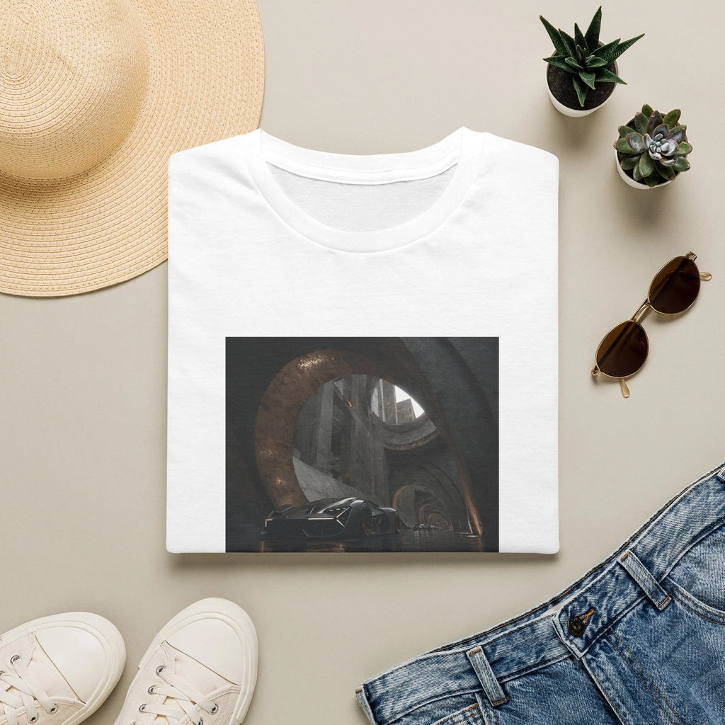 Industrial Steam Pipe T Shirt | Vintage Factory Architecture Graphic Tee