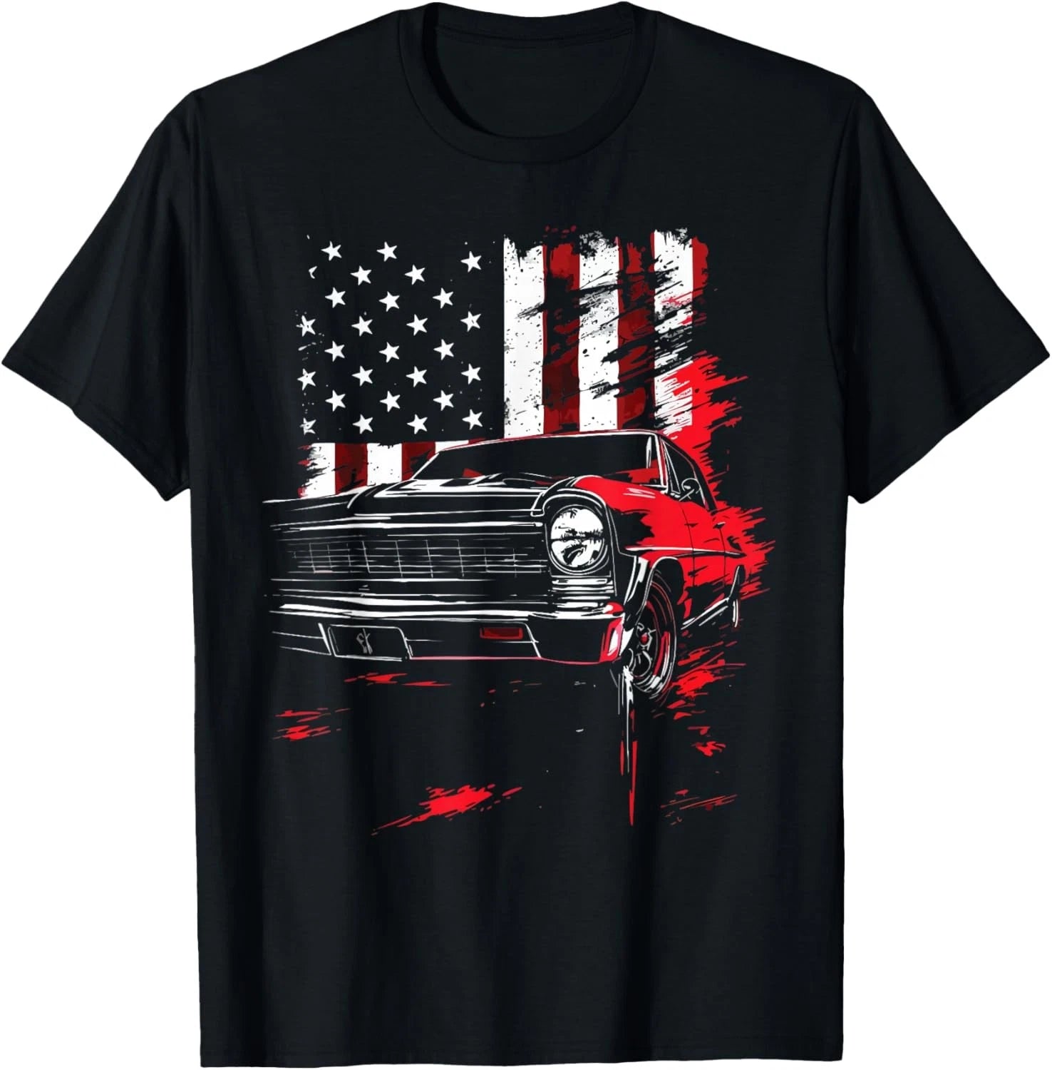 Nova SS Headlight Graphic 66-67 Old School Nova Classic Car Unisex T-Shirt