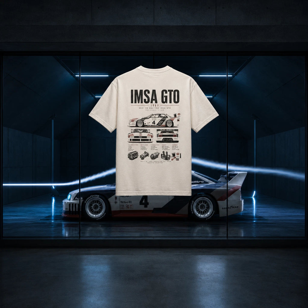 LXRY Premium Heavyweight T-Shirt - Audi IMSA GTO Edition