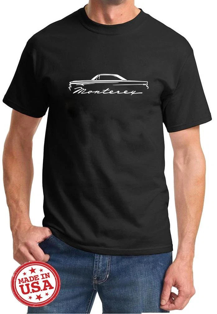 1963 Mercury Monterey Hardtop Classic Car Design Tshirt NEW