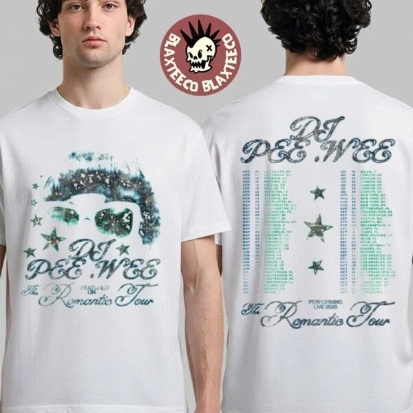 DJ Pee Wee Aka Anderson .Paak Featured 2026 Tour T-shirt