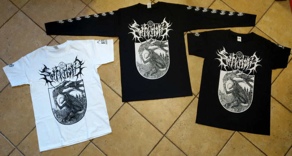 SARKRISTA - Black Devouring Flames (T-Shirt / Longsleeve / Sleeveless)