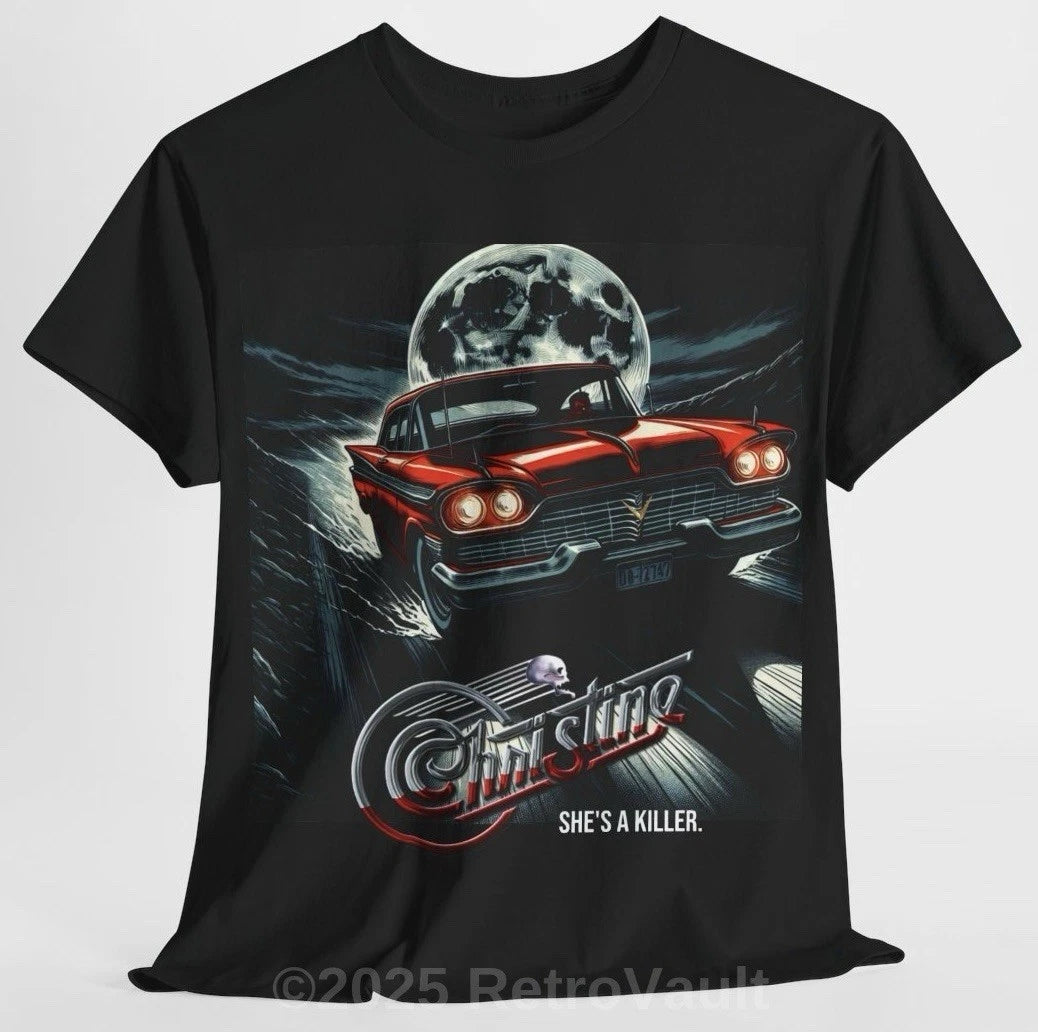 Christine T  Shirt - 80’s Stephen King Horror Classic - Plymouth Fury Car Art