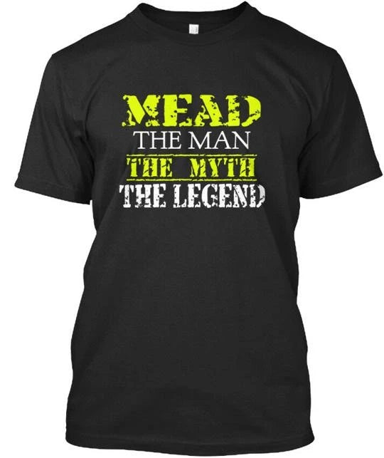 Mead Man Premium T-Shirt Made in the USA Size S to 5XL