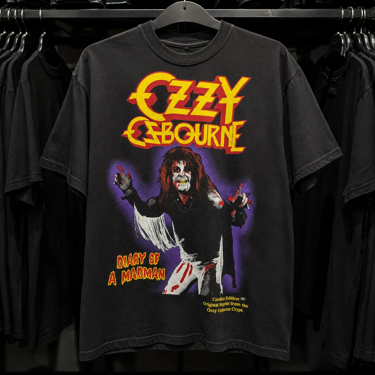 OZZY OSBOURNE Heavyweight T-Shirt 220GSM | Men’s Women’s Premium 100% Cotton