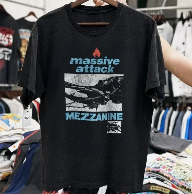 Massive Attack Mezzanine Album Graphic T-Shirt