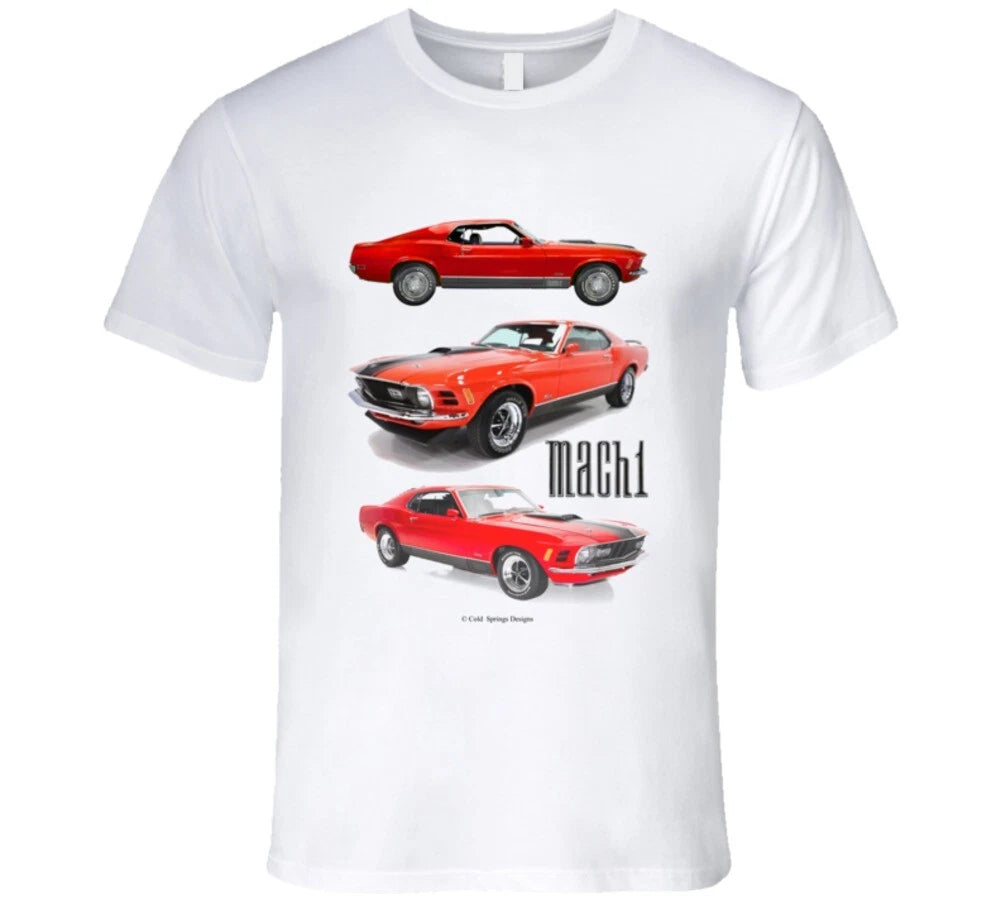 1970 Mustang Mach 1 Musclecar Vintage Premium Gift T Shirt