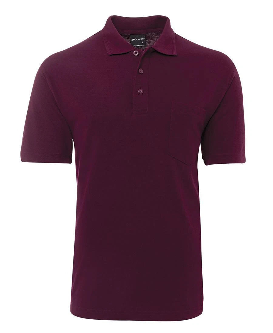 Jb's Wear Classic Fit Polo Shirt With Left Hand Chest Pocket UPF Protection 50+