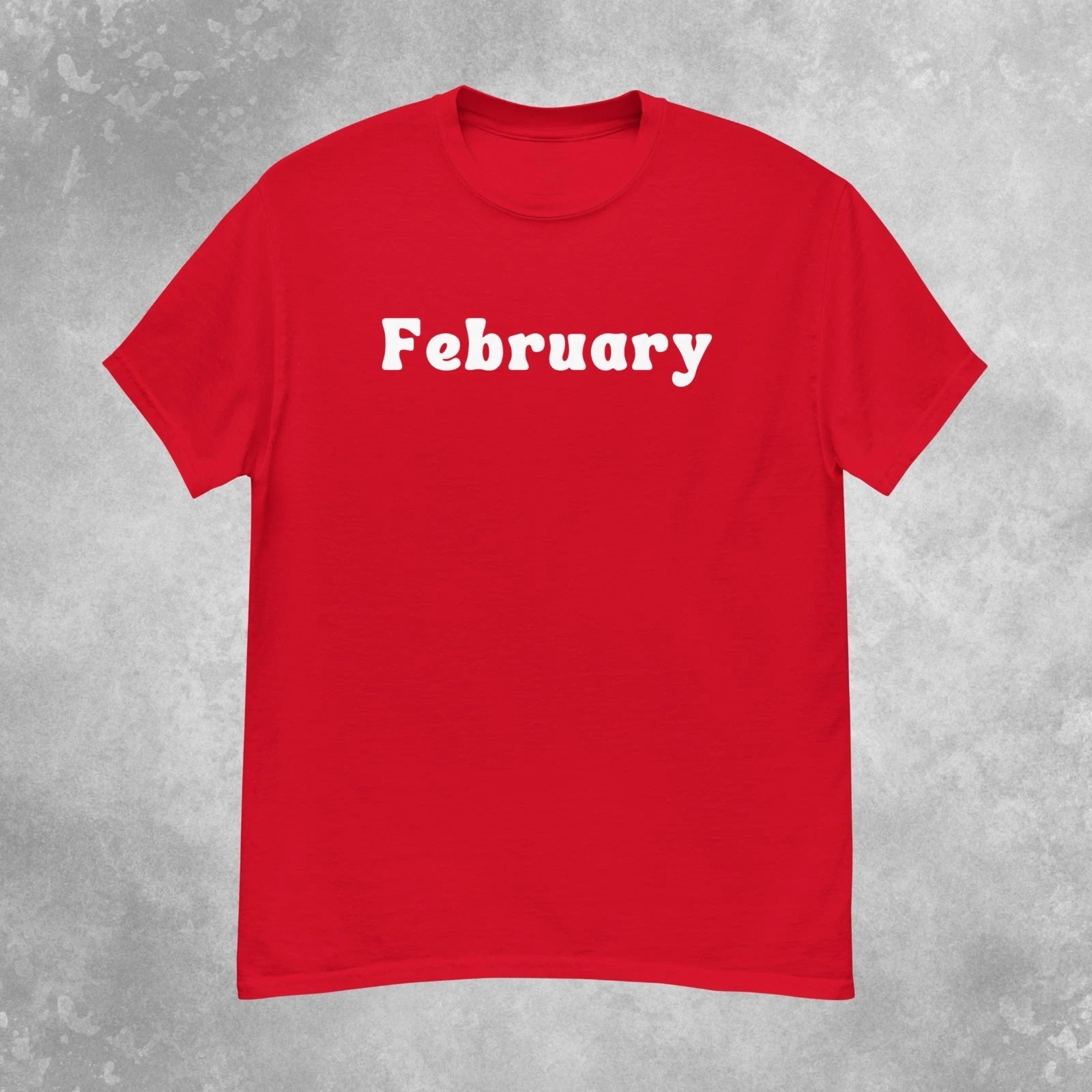 February T-Shirt Mens S-2XL